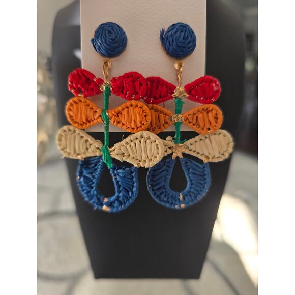 Audrry Allman Designs Boho Earrings New - Picture 2 of 3